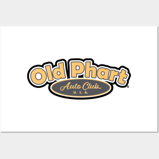 Old Phart Auto Club - logo Posters and Art